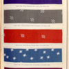 Cotton printing (dyeing of chrome slop padded and discharged material).