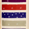 Cotton printing (dyeing of chrome slop padded and discharged material).