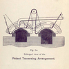 Enlarged view of the patent traversing arrangement.