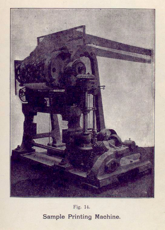 Sample printing machine. - NYPL Digital Collections