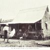 Sir Simeon Stuart in a Liberian village.