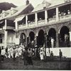 A review of troops in Monrovia