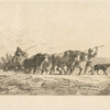 Attelage de boeufs (Haut-Dauphiné) [d'après Dubuisson].