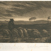 [Le porcher, d'après Chaplin.]