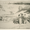 Les demoiselles du village [d'après Courbet.]