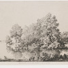 Métairie sur les bords de l'Oise [d'après Theodore Rousseau].