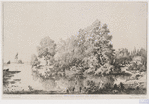 Métairie sur les bords de l'Oise [d'après Theodore Rousseau].