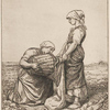La récolte des pommes de terre [d'après Breton].