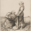 La récolte des pommes de terre [d'après Breton].
