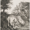 Habitation rustique [d'après Ad. van Ostade].