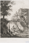 Habitation rustique [d'après Ad. van Ostade].