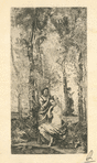 [La toilette, d'après Corot.]