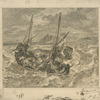 Le Christ sur le lac de Génézareth, d'après Delacroix.