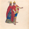 Costumes des Indiens, pour représenter l'Inca et sa femme.