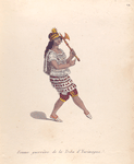 Ferre guerrière de la tribu d'Yurimagua.