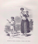 Indians of Santa Catarina, woman and child