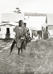 A Buzi Chief visiting Monrovia. [Loma].