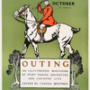 Outing, Illustrated Magazine of Sport Travel Adventure and Contry Life Edited by Caspar Whitney, International Athletics, October, 25 Cents, New York & London, Country Life