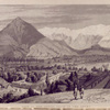 View of the great chain of the Andes.