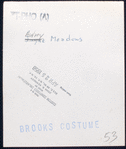 Brooks Costume Company