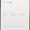 Brooks Costume Company