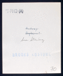 Susan Strasberg in a Brooks Costume Company fitting