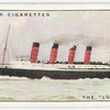 The Lusitania.