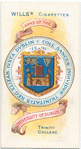 Arms of the University of Dublin.