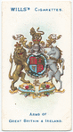 Arms of Great Britain and Ireland.