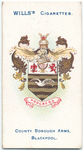 County borough arms, Blackpool.