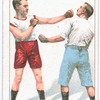 Left hand lead at head.
