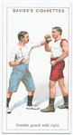 Outside guard with right.