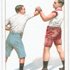 Outside guard with left.