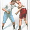 Improper position of the feet and the consequences when hitting.