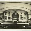 Lee's resting place in the Chapel of William and Mary College, Lexington, Va. : top centre, Jackson; left of door, Peale portrait of Geo. Washington as militia col. 1772 (?); right of door Lafayette in American uniform by C. W. Peale