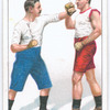 Outside guard with right.