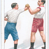 Outside guard with left.