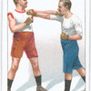 Avoiding right lead and cross-countering with the left.