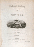 Zoology of New York