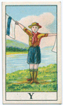 Semaphore Flag Signalling Y.