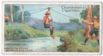 Crossing a River by means of a "Chair."