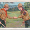 The Scout's Handshake and Salute.