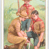 An Officer Dealing with Wounded Scout.