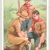 An Officer Dealing with Wounded Scout.