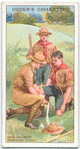 An Officer Dealing with Wounded Scout.