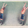 Physical Drill with Staves (Third practice).