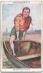 To get into a Rowing Boat.