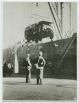 Arrival of one of the 25,000.