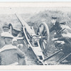 12 pounder Guns in Gun Pit.