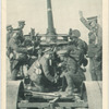 Anti-Aircraft Gun in Action.